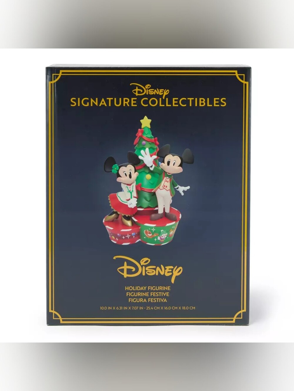 Mickey and Minnie Mouse Holiday Figure by Tate Yotter – Disney Designer Showcase